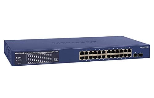 NETGEAR 26-Port PoE Gigabit Ethernet – GS724TPP-100NAS